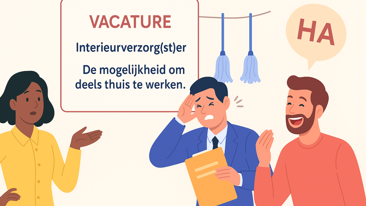 Blunders in vacatureteksten