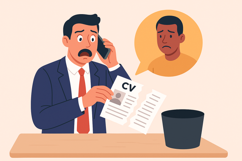 Zelfs recruiters maken fouten