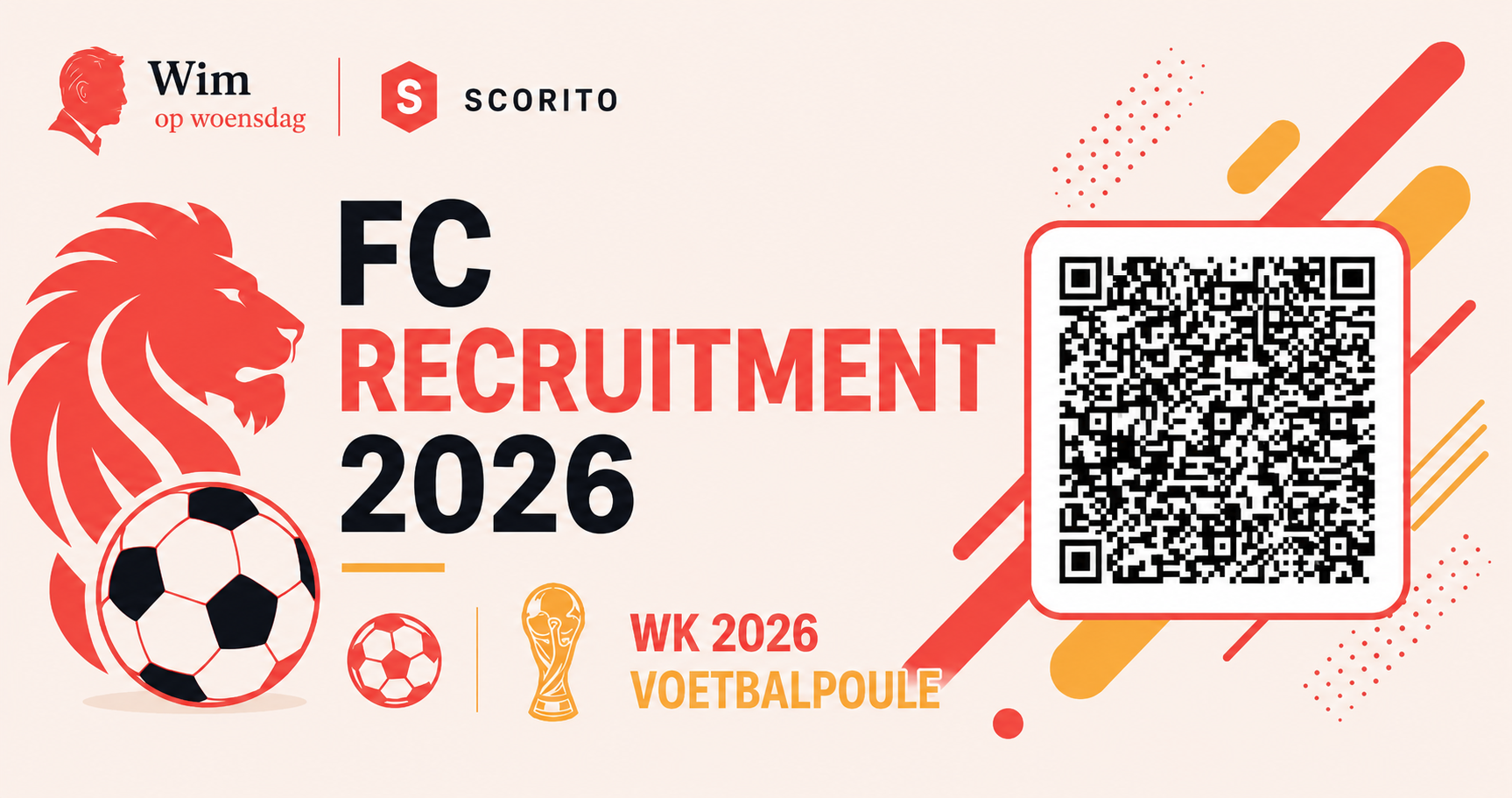 FC Recruitment 2026 Voetbalpoule