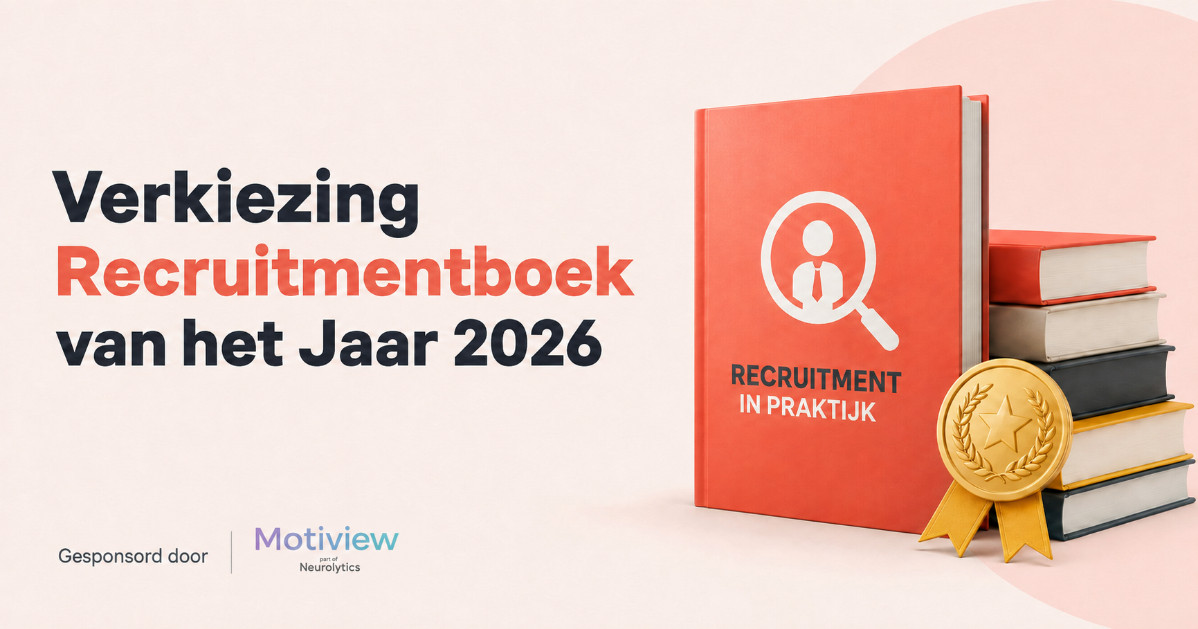 Welk boek wordt Recruitmentboek van het Jaar 2026?