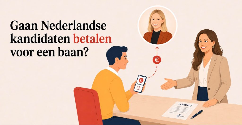 Onderzoek -> Gaan Nederlandse kandidaten betalen voor een baan?
