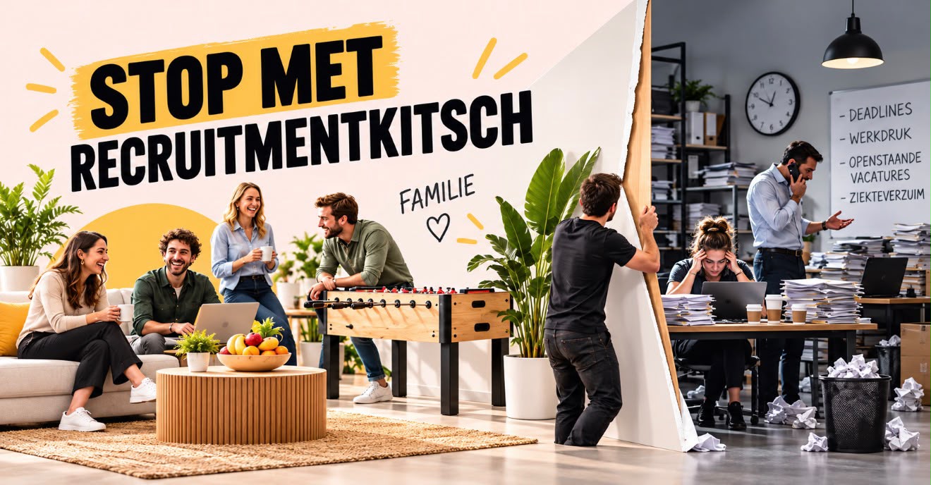 Stop met die recruitmentkitsch!